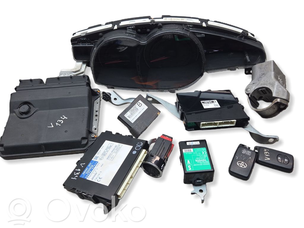 Toyota Verso Kit centralina motore ECU e serratura 