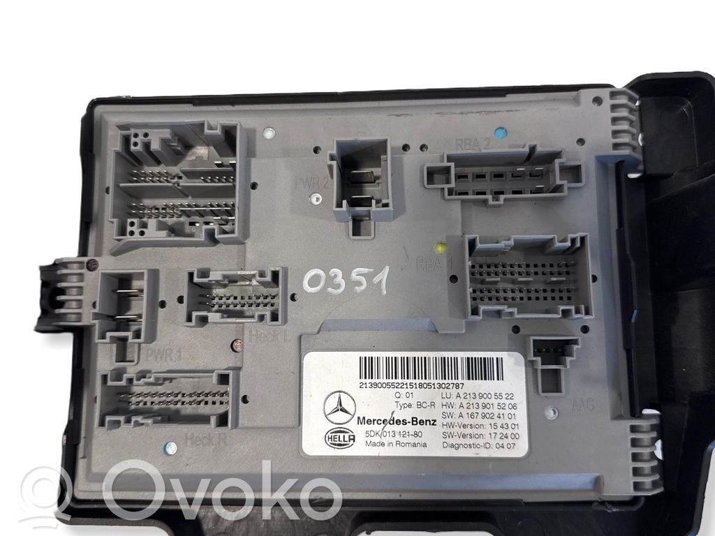 Module confort   A2139015206,5DK01312180,154301