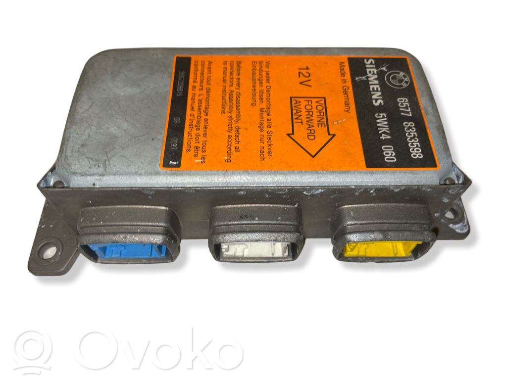 BMW 5 E34 Unitate/modul de comandă airbaguri 