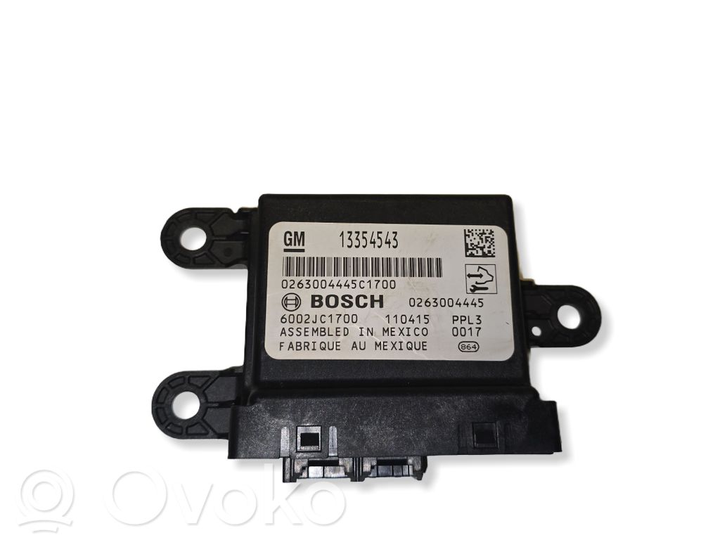 Opel Astra J Parking PDC control unit/module 