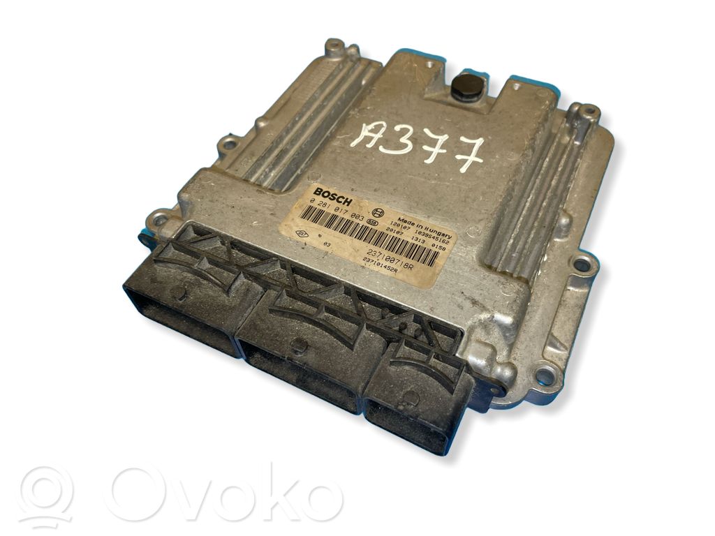 Opel Vivaro Engine control unit/module 