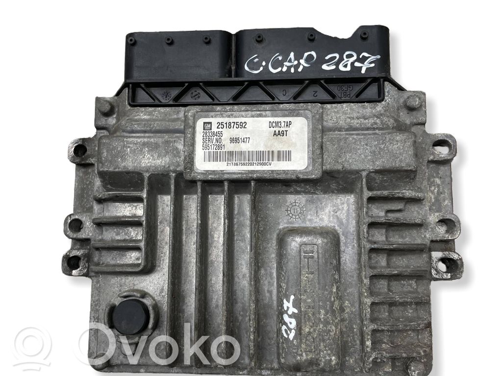 Chevrolet Captiva Engine control unit/module 
