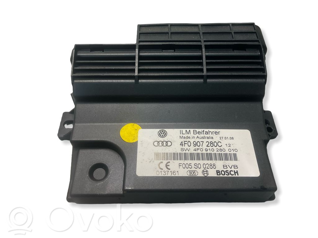 Other control units/modules   4F0910280,4F0907280C,F005S00288