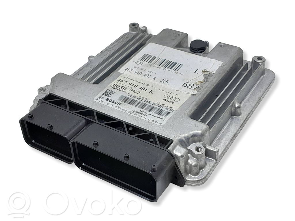 Audi A6 S6 C6 4F Variklio valdymo blokas 
