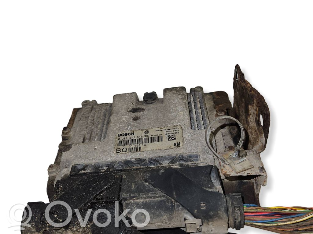 Opel Astra H Engine control unit/module 