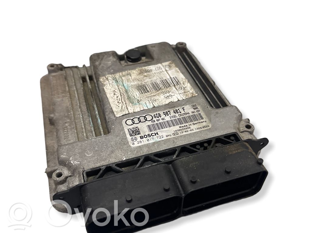 Audi A6 S6 C7 4G Engine control unit/module 