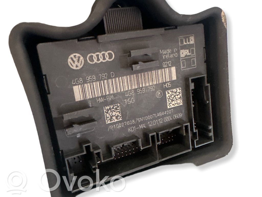 Audi A6 S6 C7 4G Door control unit/module 