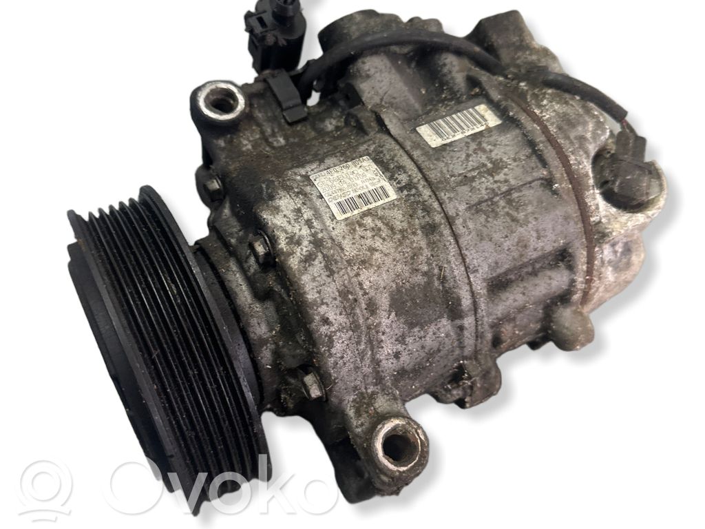 Audi A6 S6 C6 4F Kompresor / Sprężarka klimatyzacji A/C 