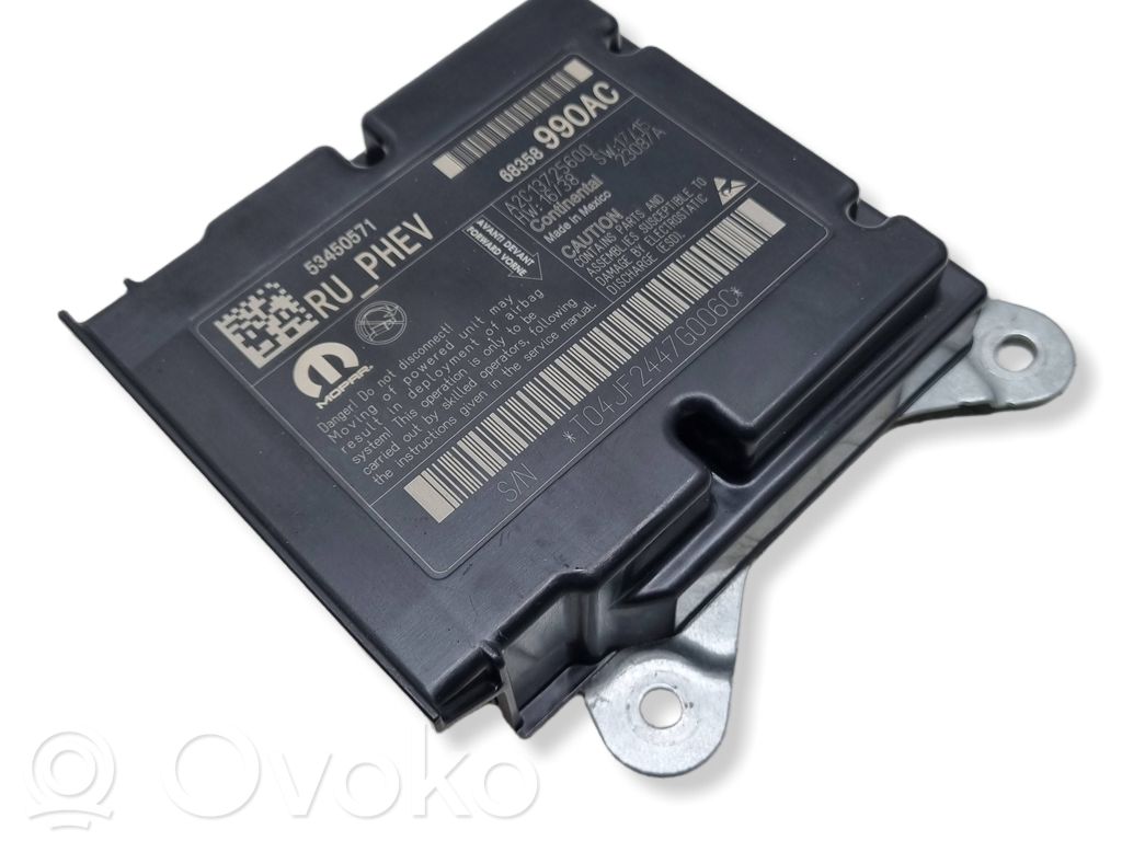 Airbag control unit/module   68358990AC,A2C13725600,F2447G006C