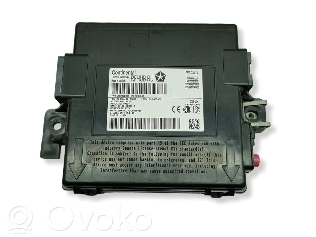 Chrysler Pacifica Beraktės sistemos KESSY (keyless) valdymo blokas/ modulis 