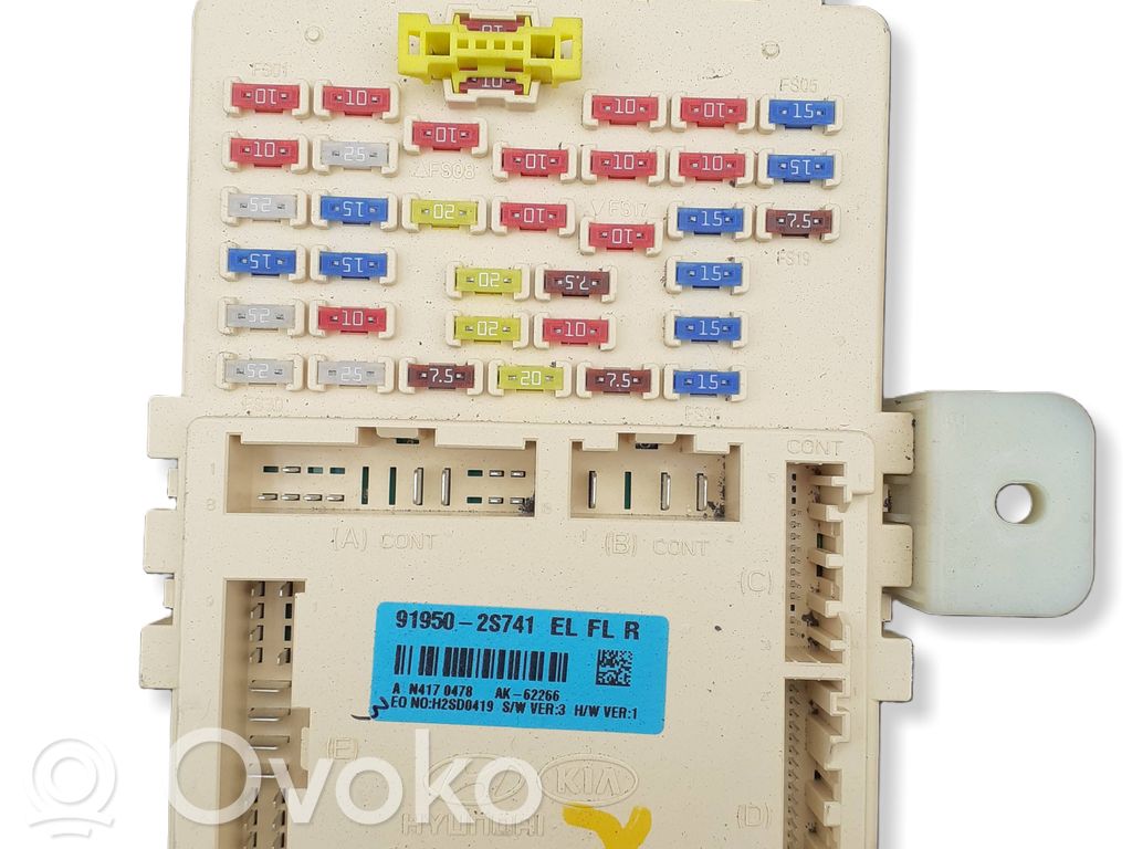 Módulo de fusible   919502S741,AK62266,N4170478