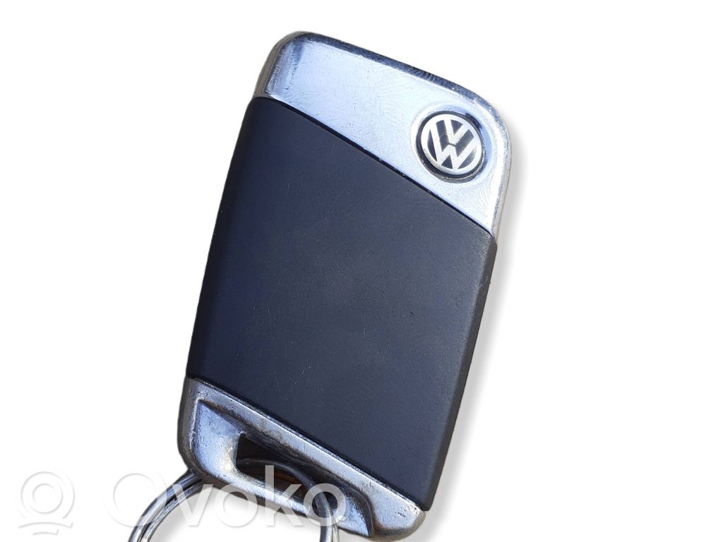 Volkswagen PASSAT B8 Klucz / Karta zapłonu 