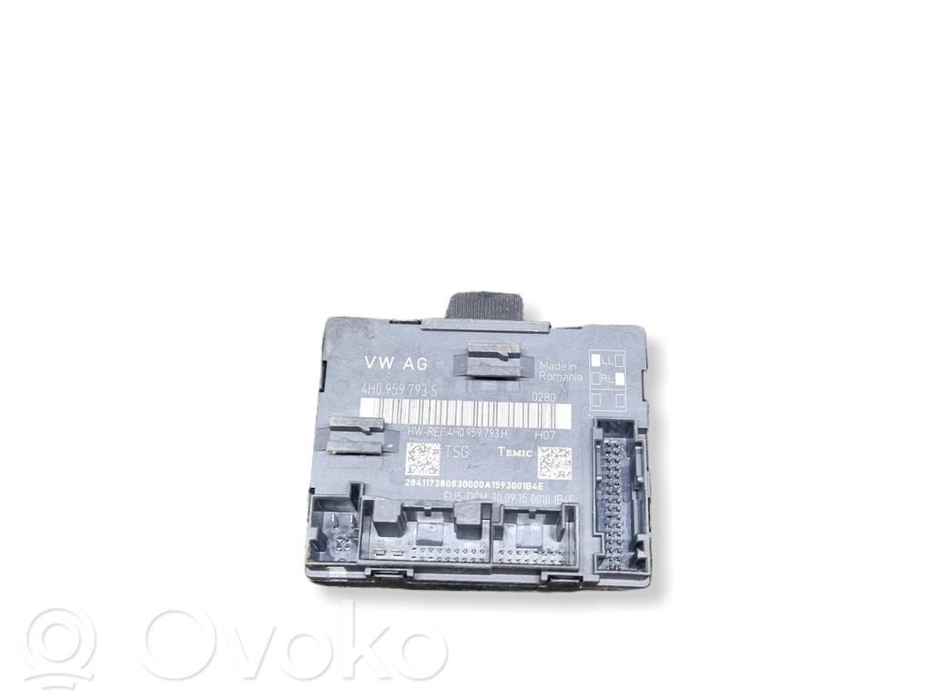 Audi A8 S8 D3 4E Door control unit/module 