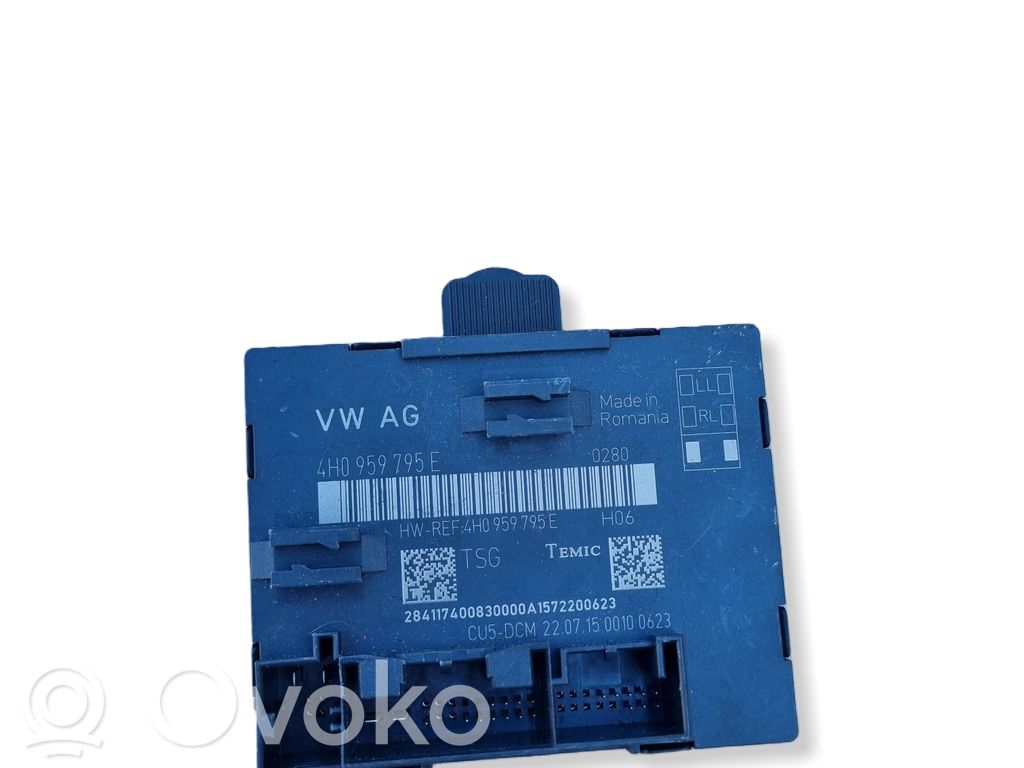 Audi A8 S8 D3 4E Door control unit/module 