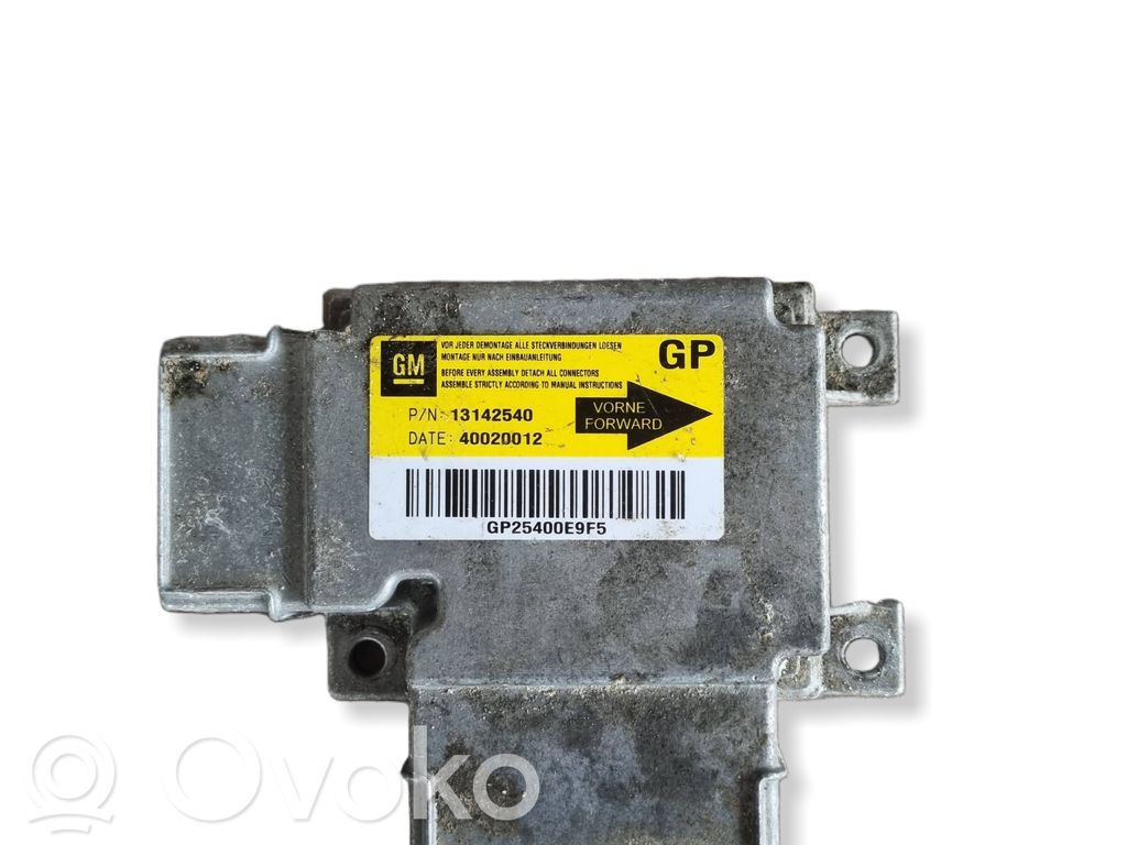 Sterownik / Moduł Airbag   13142540,GP25400E9F5,40020012
