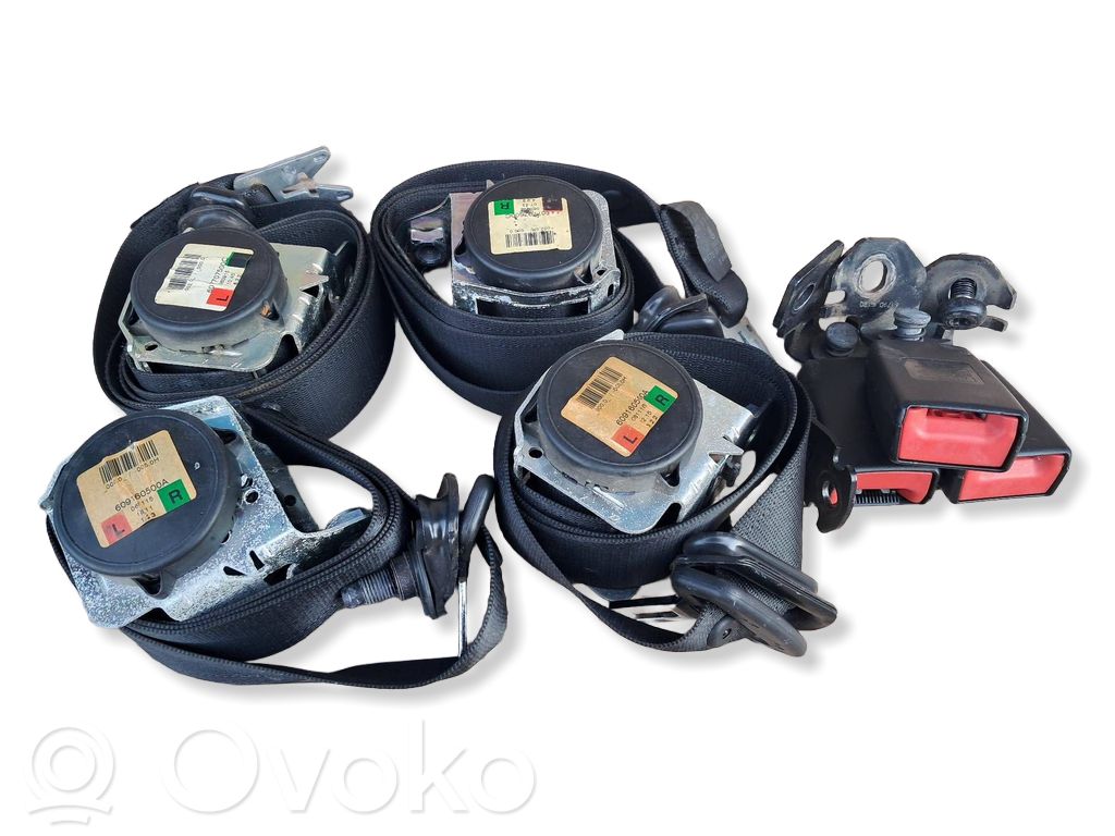 Saugos diržų komplektas   609160500A,607707600C,607707500C,609160500A