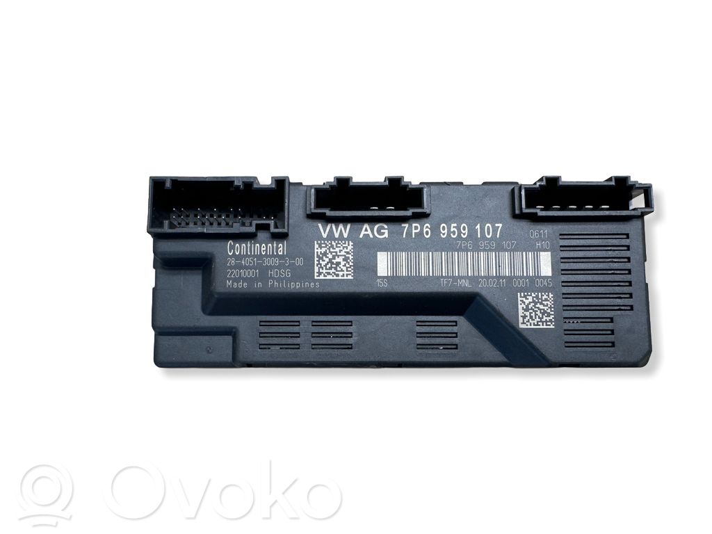 Sterownik / Moduł elektrycznej klapy tylnej / bagażnika   7P6959107,4405130093