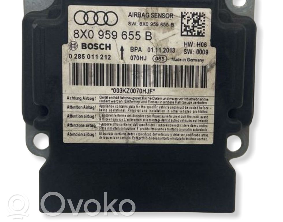 Audi A1 Airbag control unit/module 