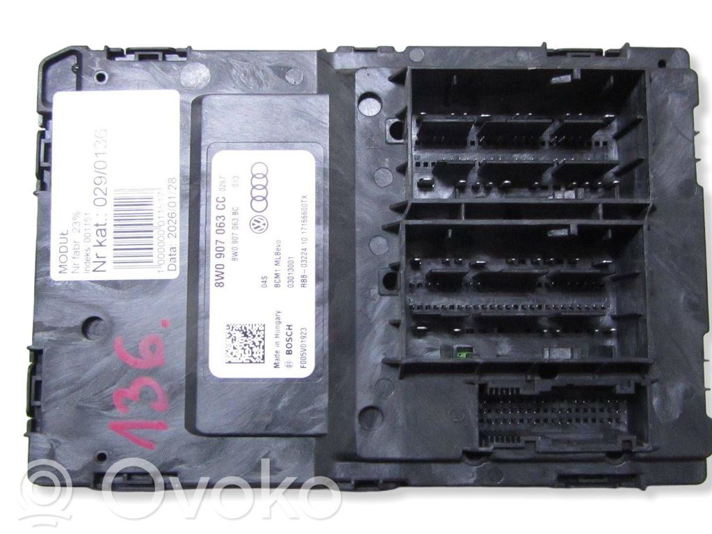 Audi A4 S4 B9 Comfort/convenience module 