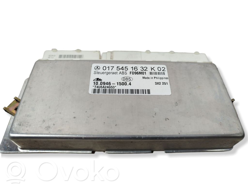 Sterownik / moduł ABS   0175451632,10094615004,T4U6A24G53