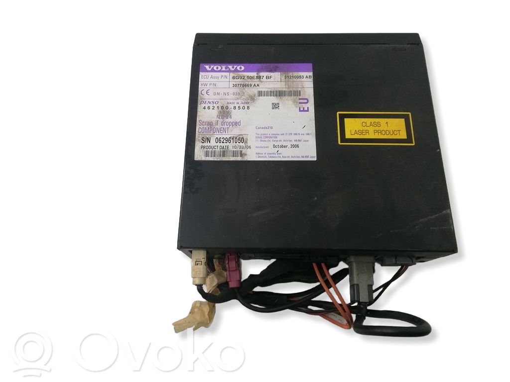 Volvo S80 Stacja multimedialna GPS / CD / DVD 