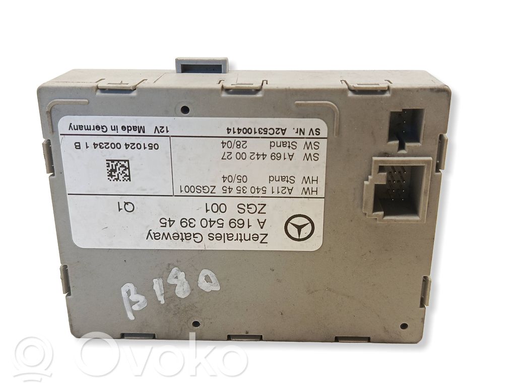 Módulo de control Gateway   A1695403945,A2115403545,ZGS001
