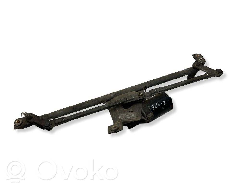 Volkswagen Polo III 6N 6N2 6NF Mechanizm i silniczek wycieraczek szyby przedniej / czołowej 