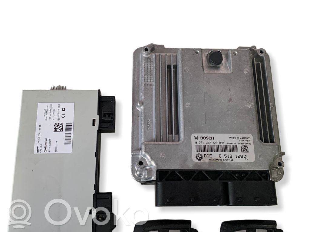 BMW X3 F25 Engine ECU kit and lock set 