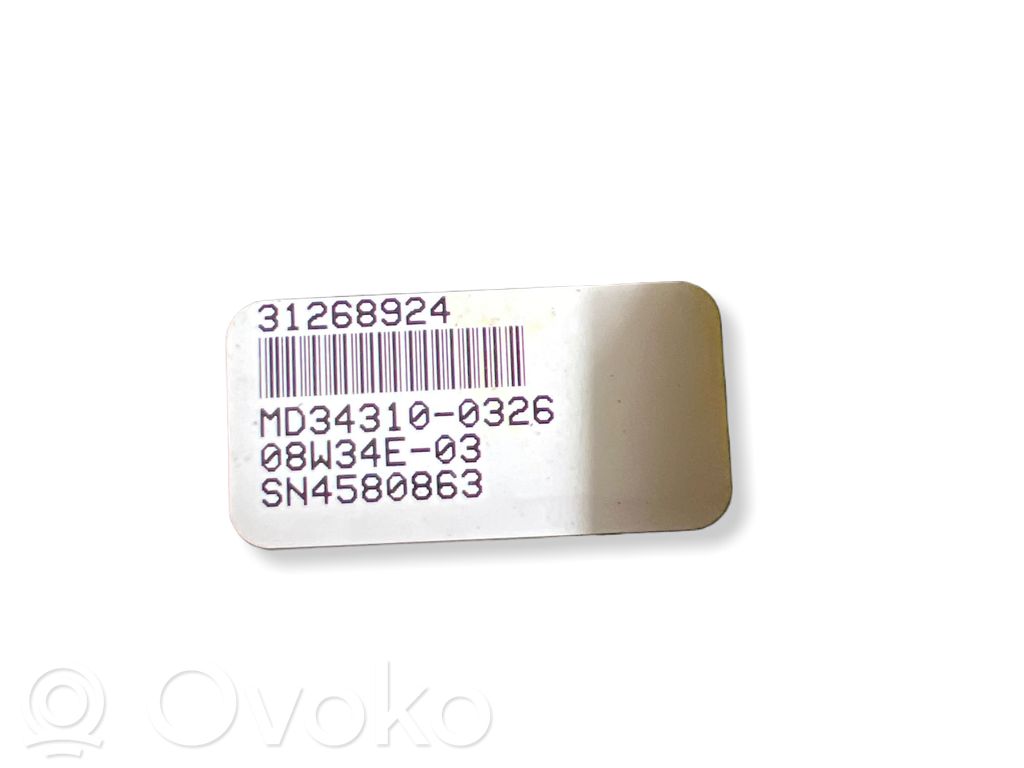 Climate control unit   31268924