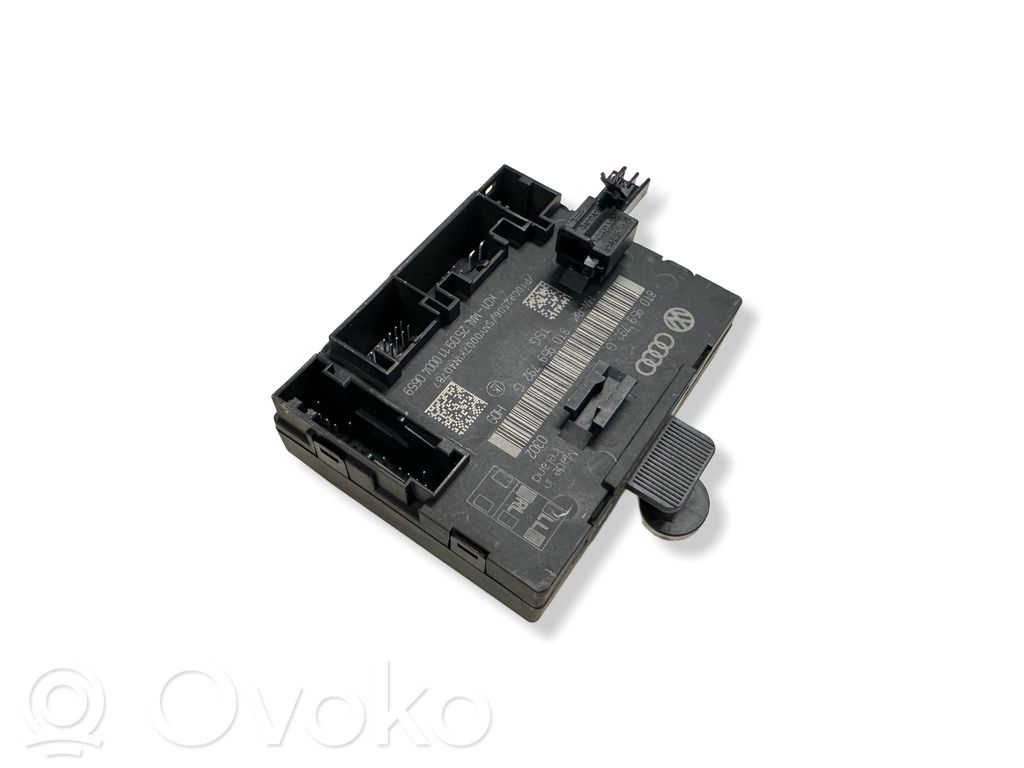 Unité de commande module de porte   8T0959792G,2509110004,P10092506