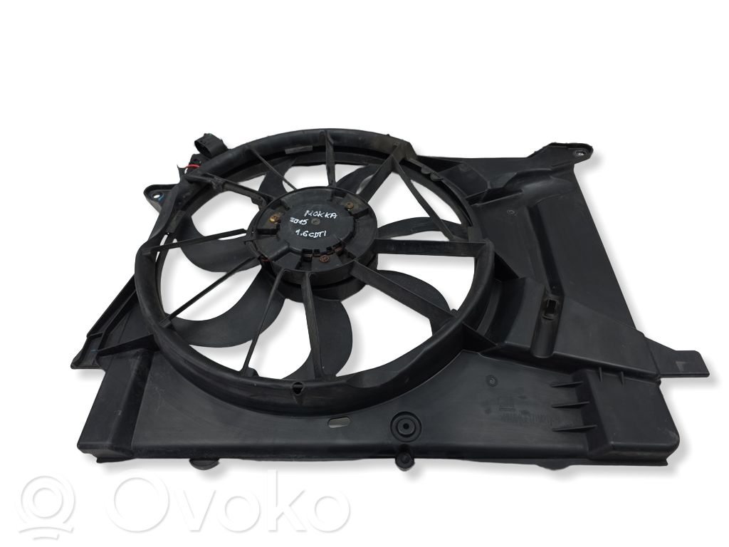 Opel Mokka Electric radiator cooling fan 