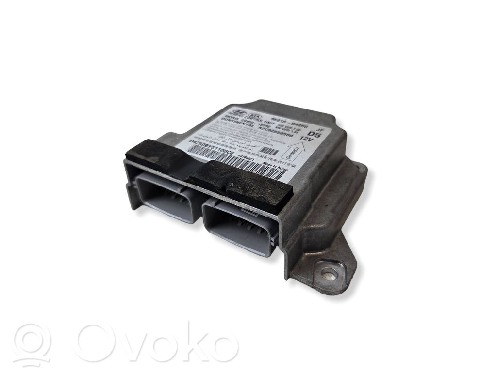 KIA Optima Module de contrôle airbag 