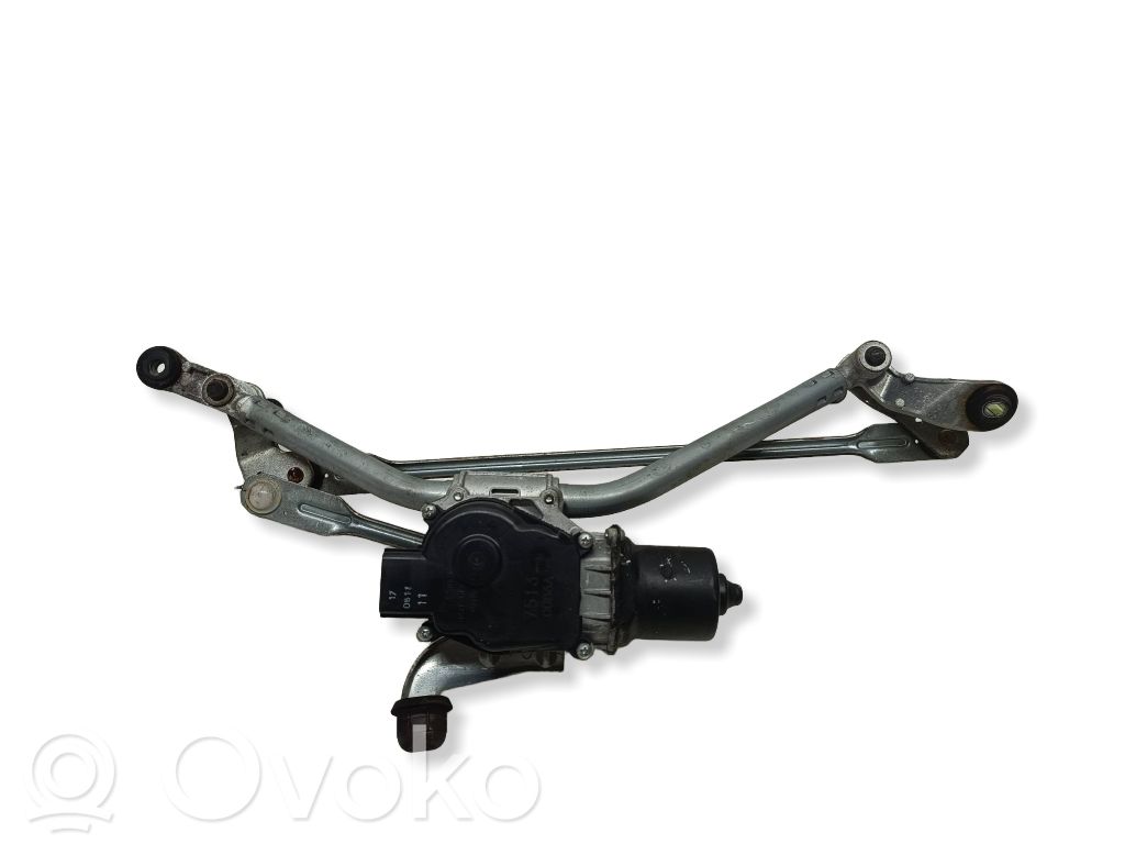 Renault Captur Motor y varillaje del limpiaparabrisas delantero 