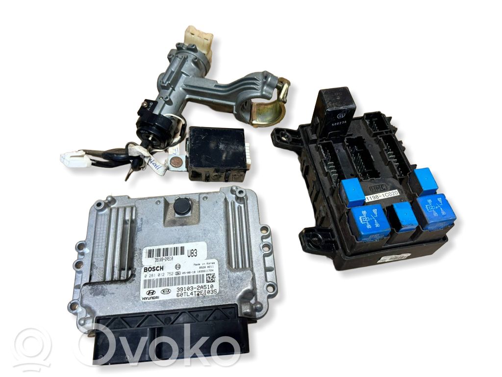 Hyundai Getz Engine ECU kit and lock set 