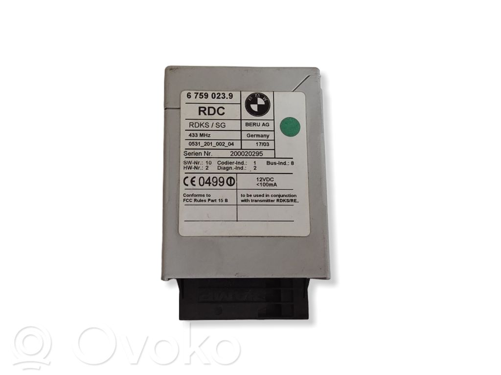 BMW X5 E53 Tire pressure control unit 
