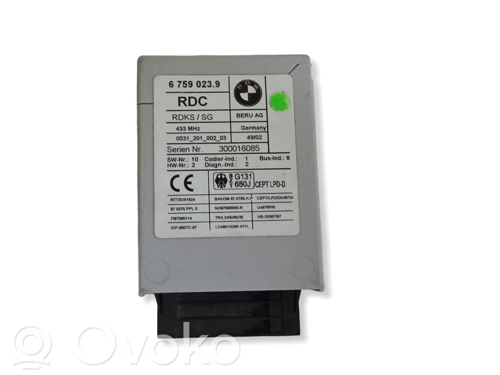 BMW X5 E53 Tire pressure control unit 