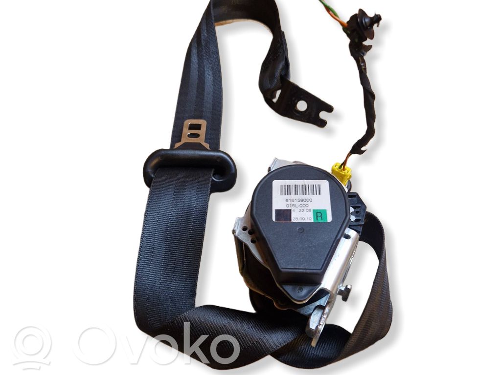 Volvo V60 Rear seatbelt 