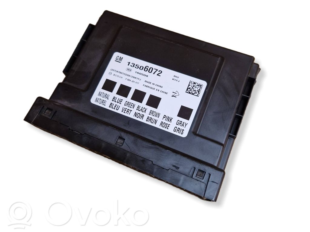 Autres unités de commande / modules   13506072,160508,F00HJ01417