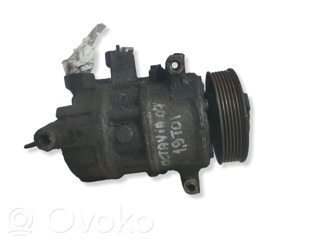 Skoda Octavia Mk2 (1Z) Kompresor / Sprężarka klimatyzacji A/C 