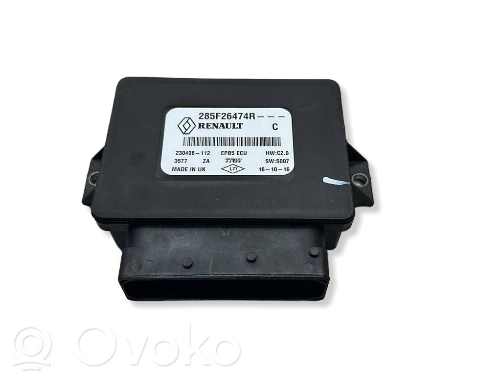 Renault Scenic IV - Grand scenic IV Module de commande de frein à main 