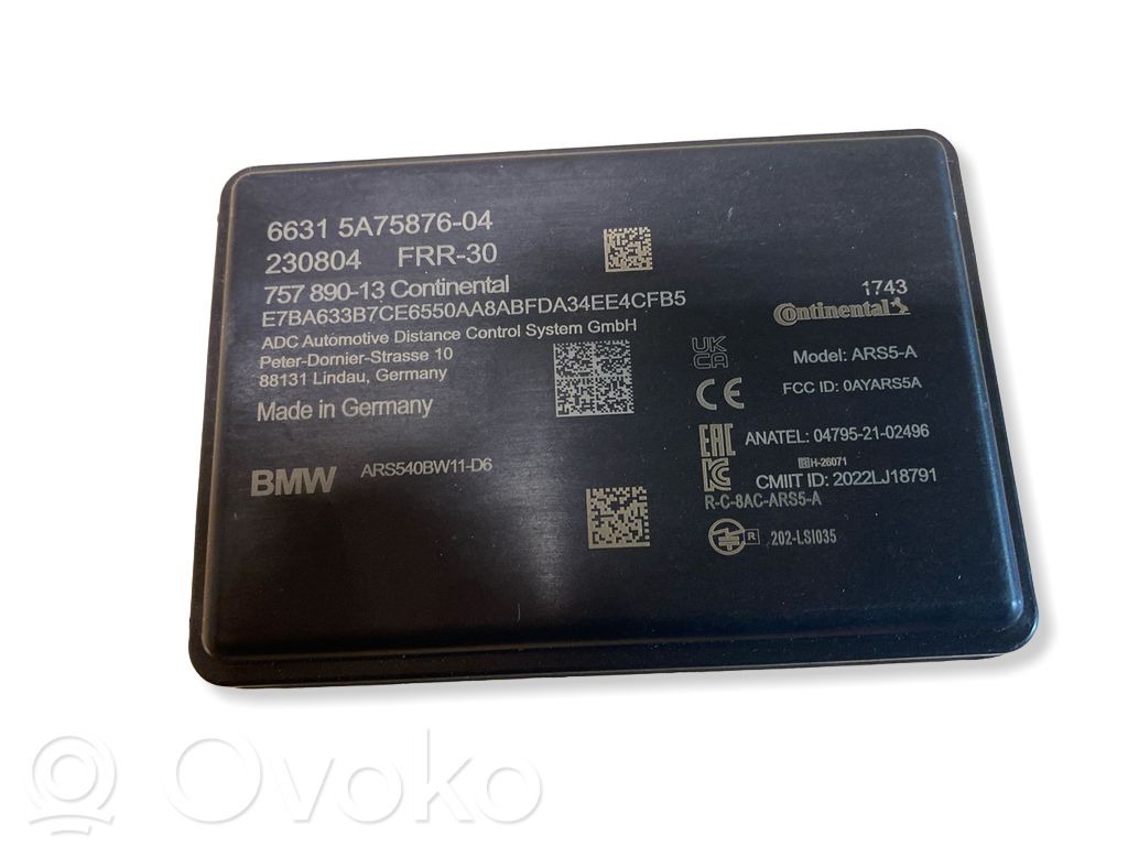 BMW X5 G05 Sensor de radar Distronic 