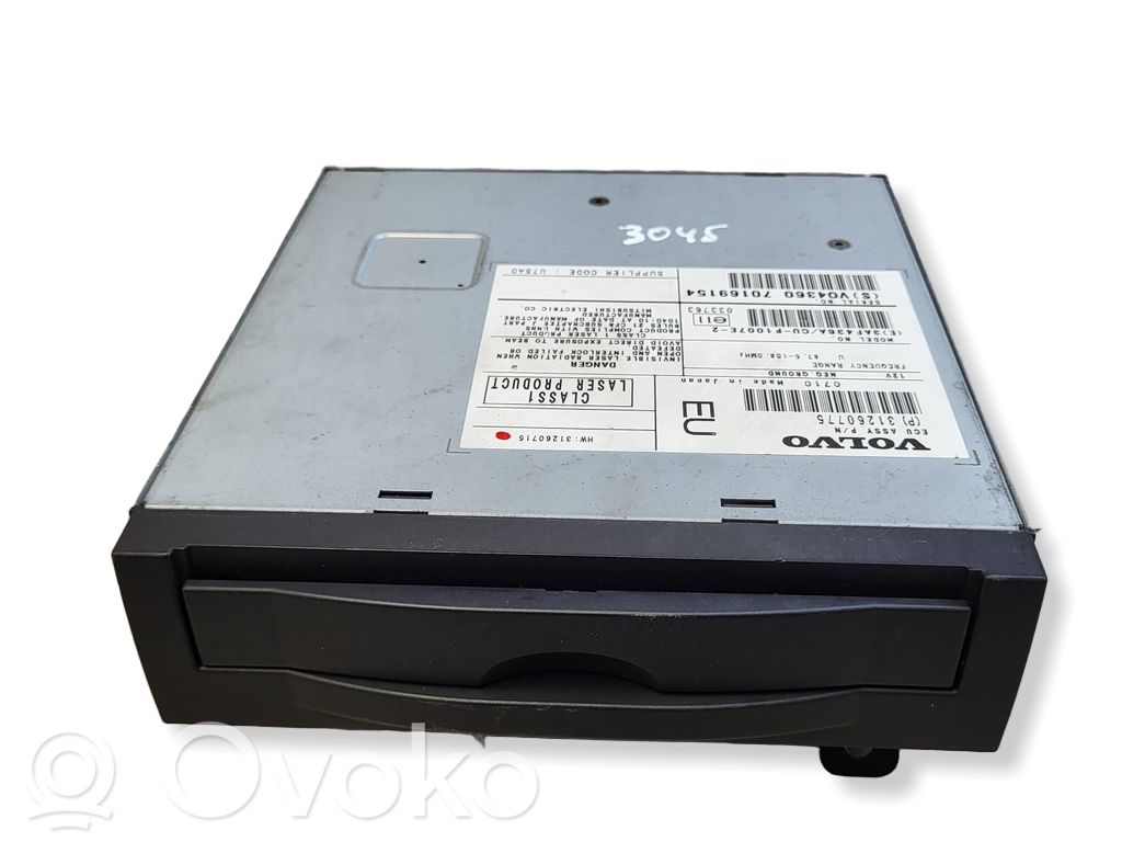 Volvo C70 Navigation unit CD/DVD player 