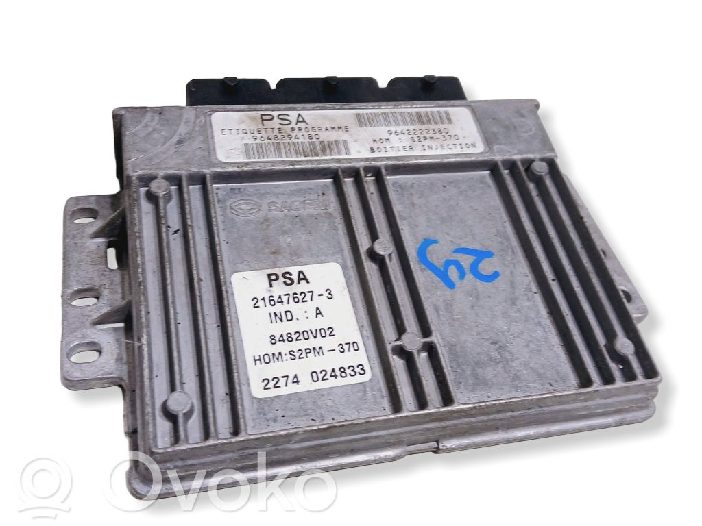 Citroen C3 Engine control unit/module 
