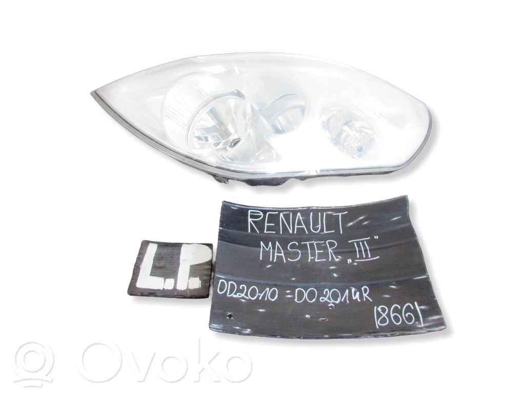 Renault Master III Lampa przednia 