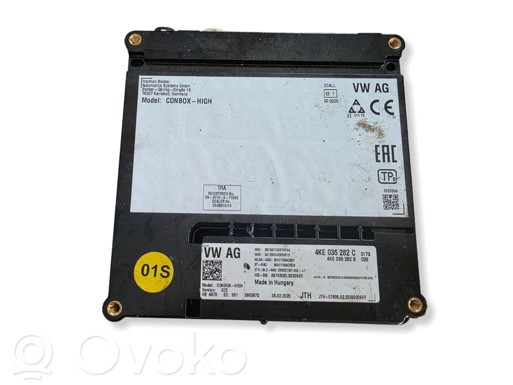 Audi A6 S6 C8 4K Other control units/modules 