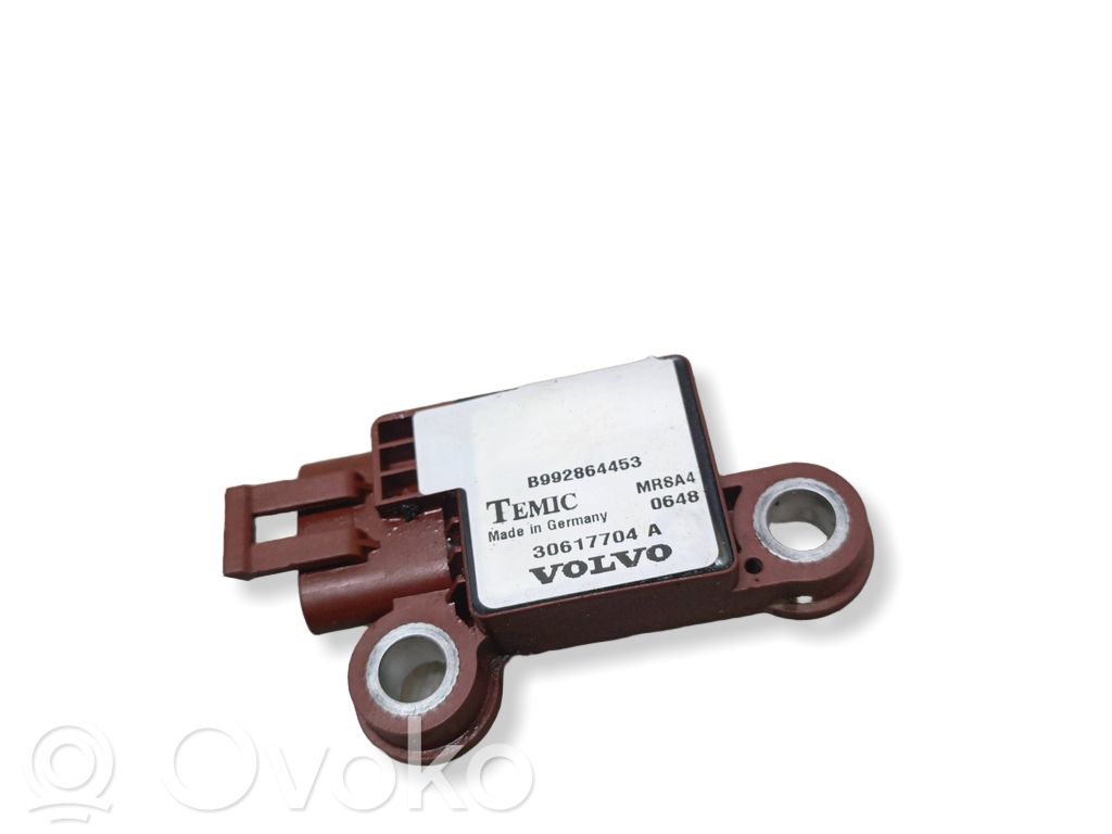 Volvo S40, V40 Airbag deployment crash/impact sensor 