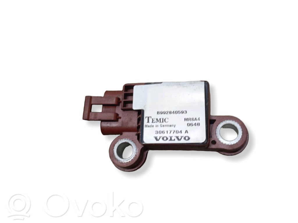 Volvo S40, V40 Airbag deployment crash/impact sensor 