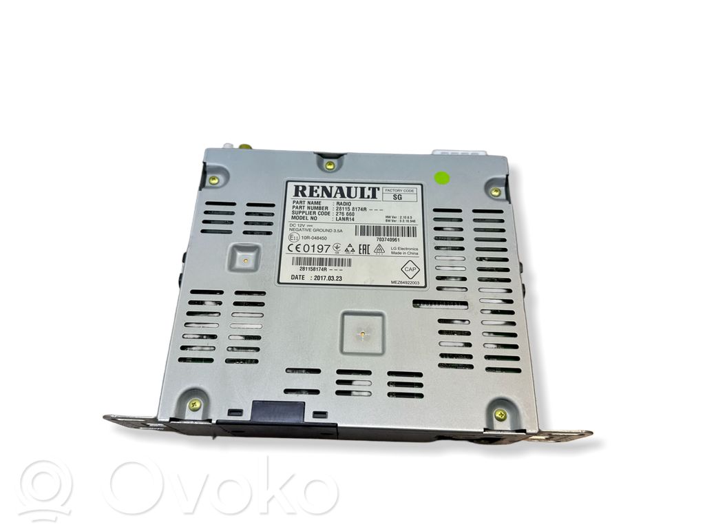 Renault Scenic IV - Grand scenic IV Panel / Radioodtwarzacz CD/DVD/GPS 