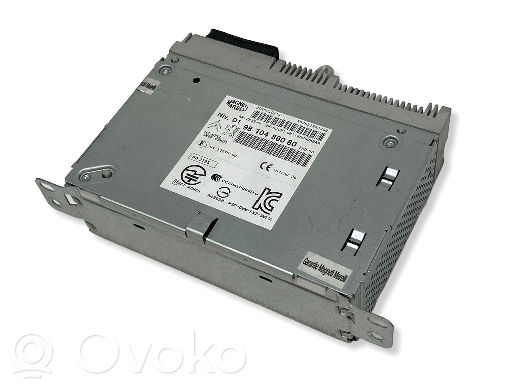Citroen C4 II Picasso Radio/CD/DVD/GPS head unit 