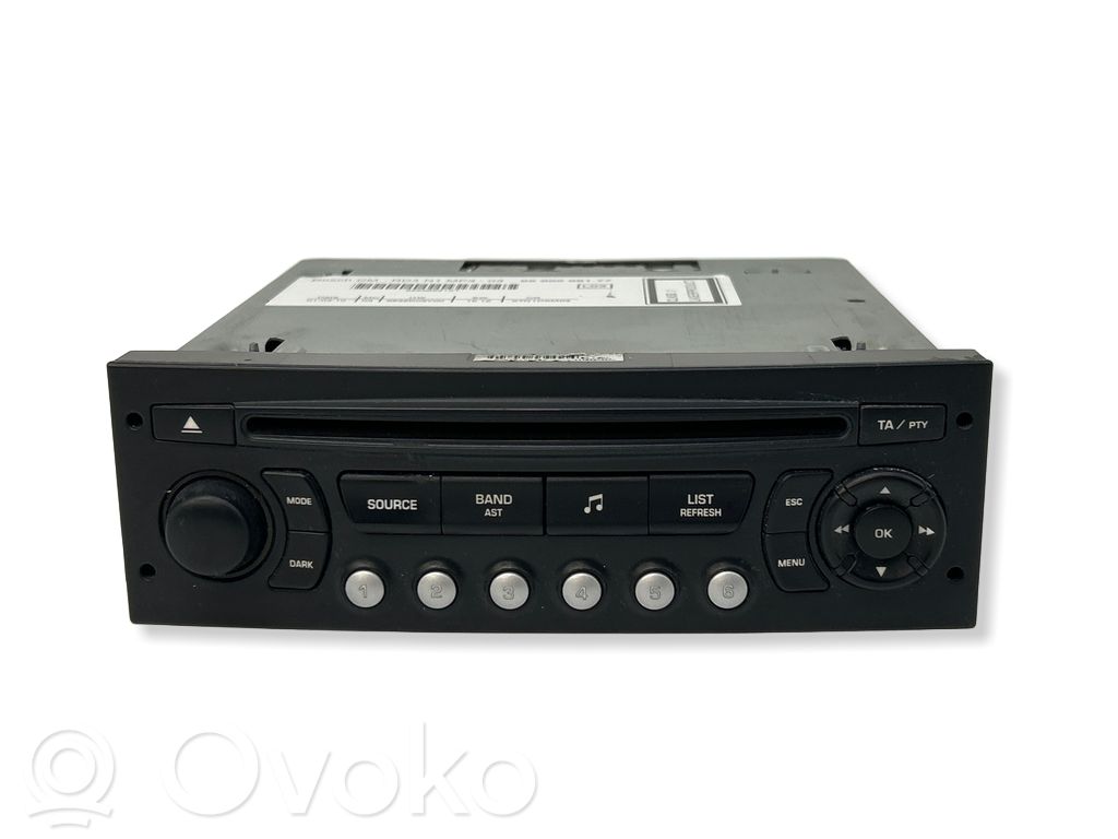 Citroen Berlingo Panel / Radioodtwarzacz CD/DVD/GPS 
